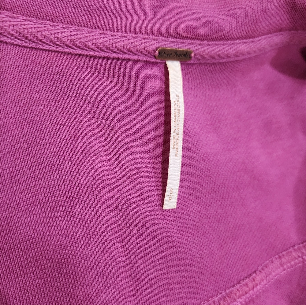 Free People Ruby Jacket | Rare Dramatic Orchid | S - image 5